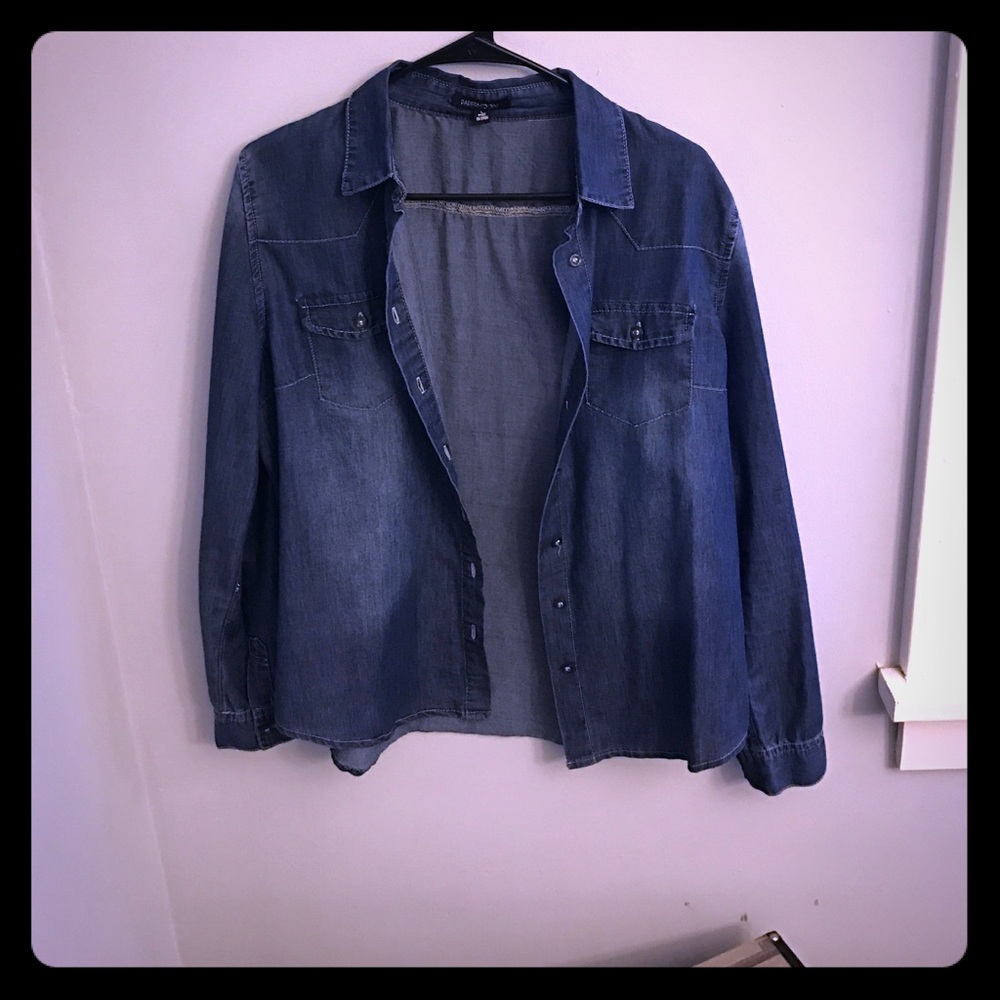 Papermoon chambray shirt