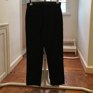 JCrew Navy Dark Green Plaid Pants