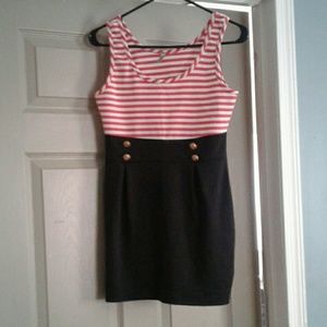 Sailor-esque mini dress