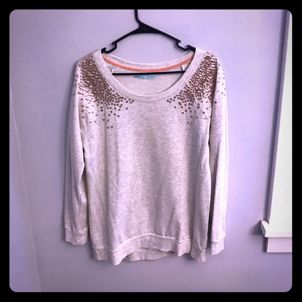 Maurice's sequined sweater!