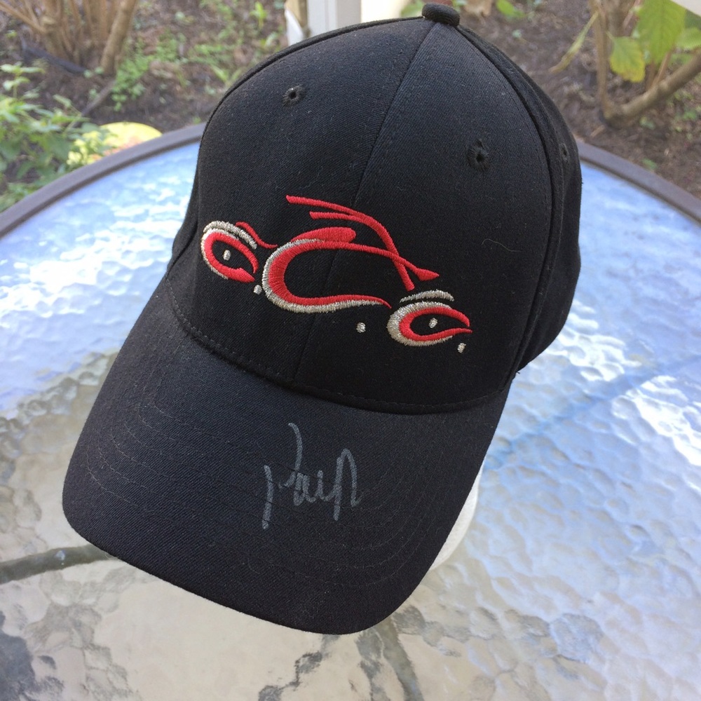 Autographed Orange County Chopper cap