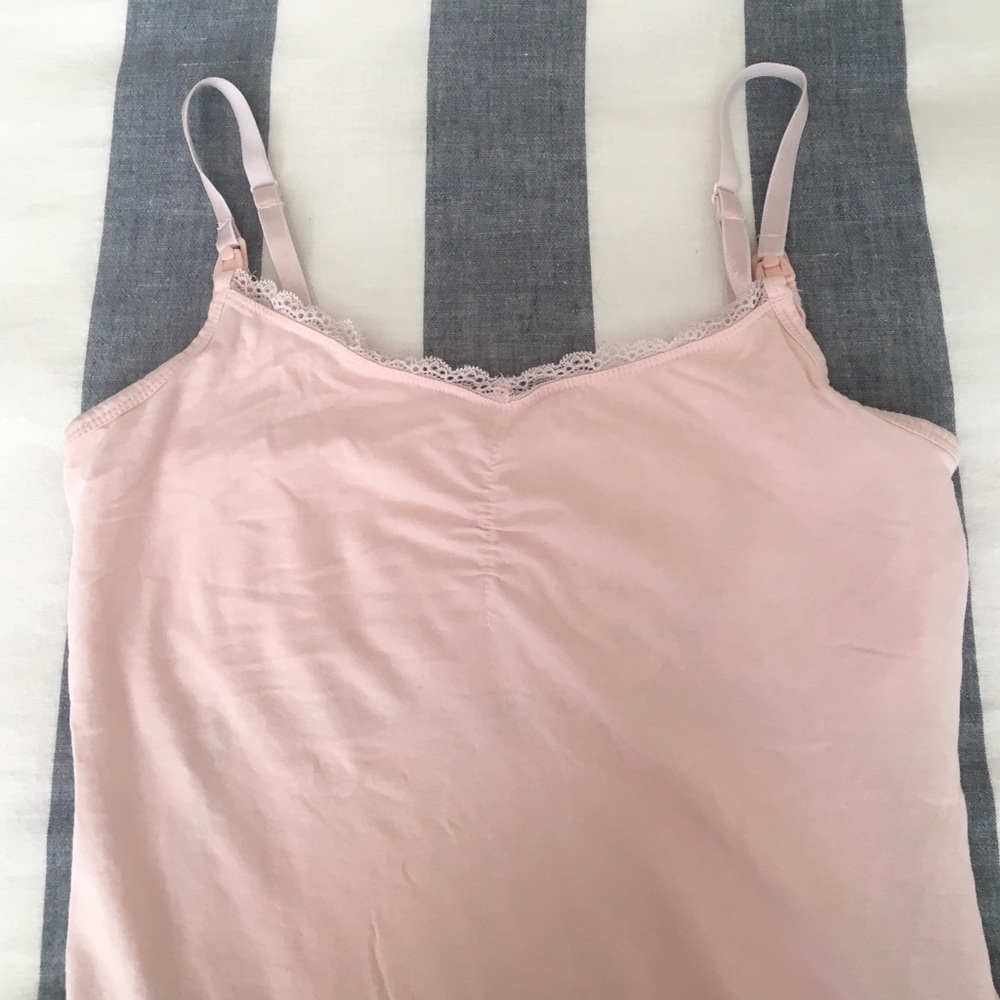 Pink Nursing Tank