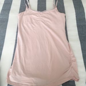 Motherhood Tops - Pink Nursing Tank Motherhood Tops - Pink Nursing Tank