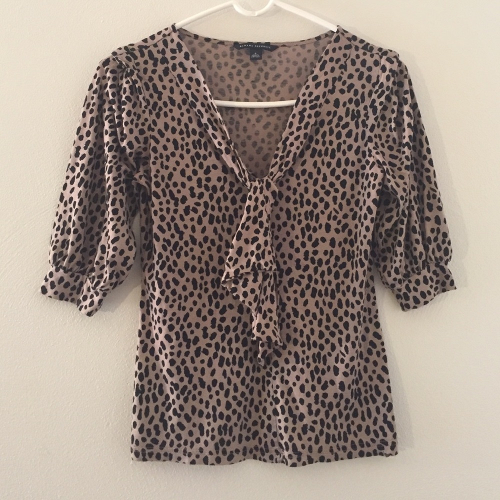 Banana Republic Leopard print Blouse, S