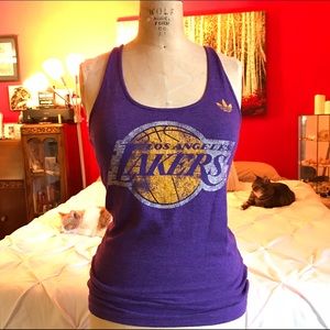 Lakers Racerback Adidas Tank