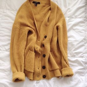 Mustard Cardigan