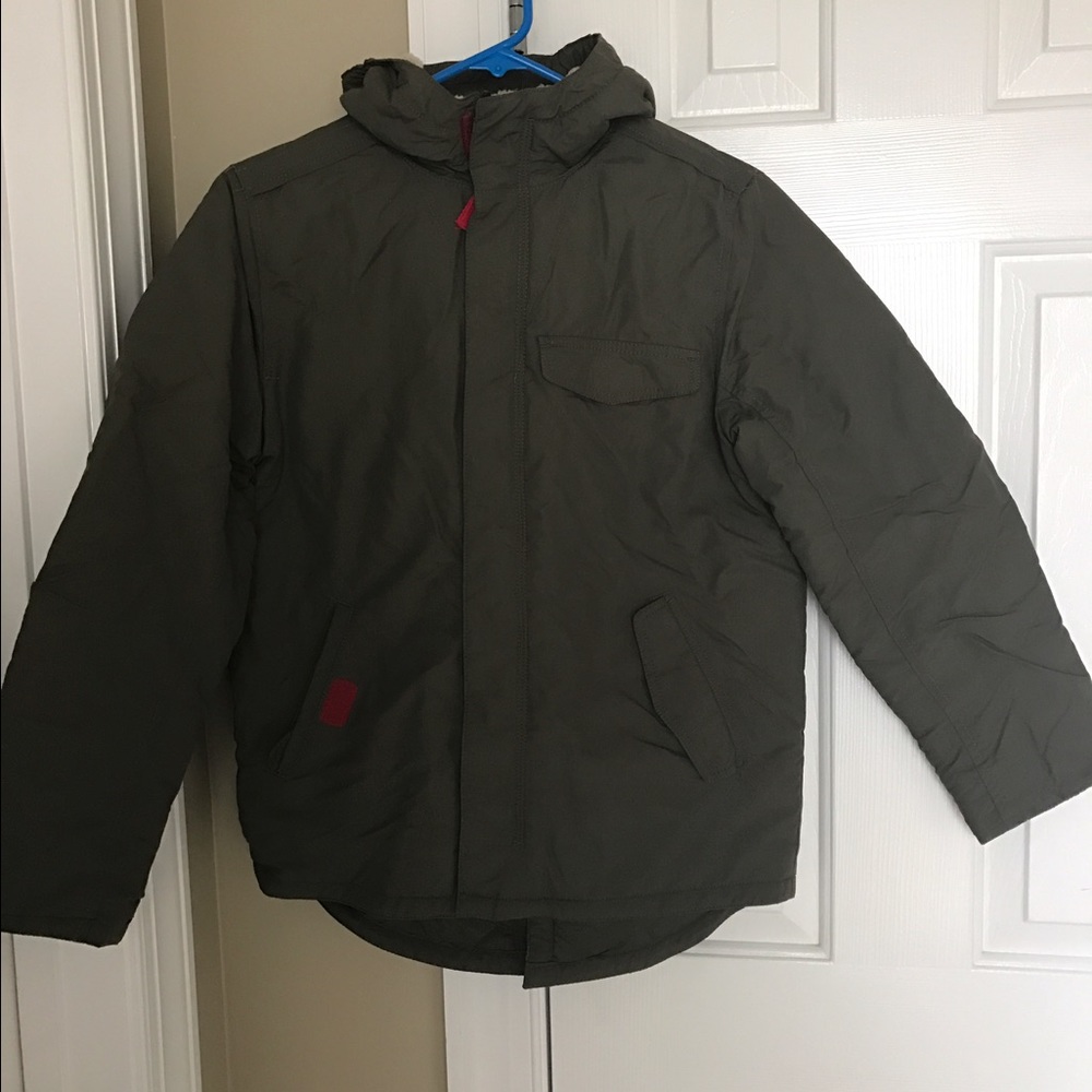 Boys Lands End Coat Size 10/12