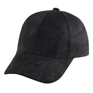  BLACK SUEDE CAP BLACK SUEDE CAP