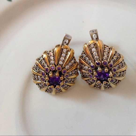 925 STERLING SILVER HUGGIE EARRINGS 13g - Picture 2 of 4