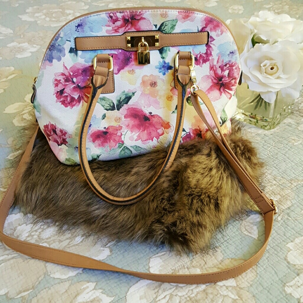 Watercolor Floral Apt 9 Handbag/Shoulderbag