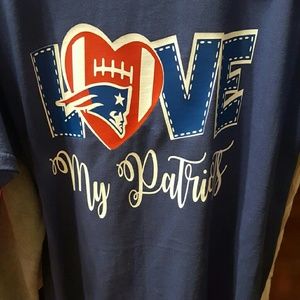 Superbowl patriots or falcons t shirt