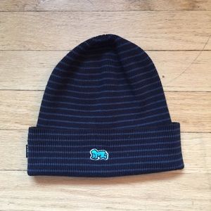 Keith Haring striped beanie