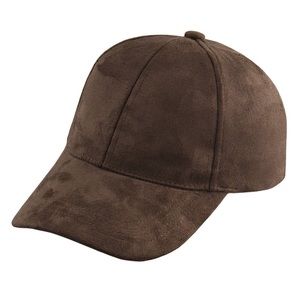  RICH BROWN SUEDE CAP RICH BROWN SUEDE CAP