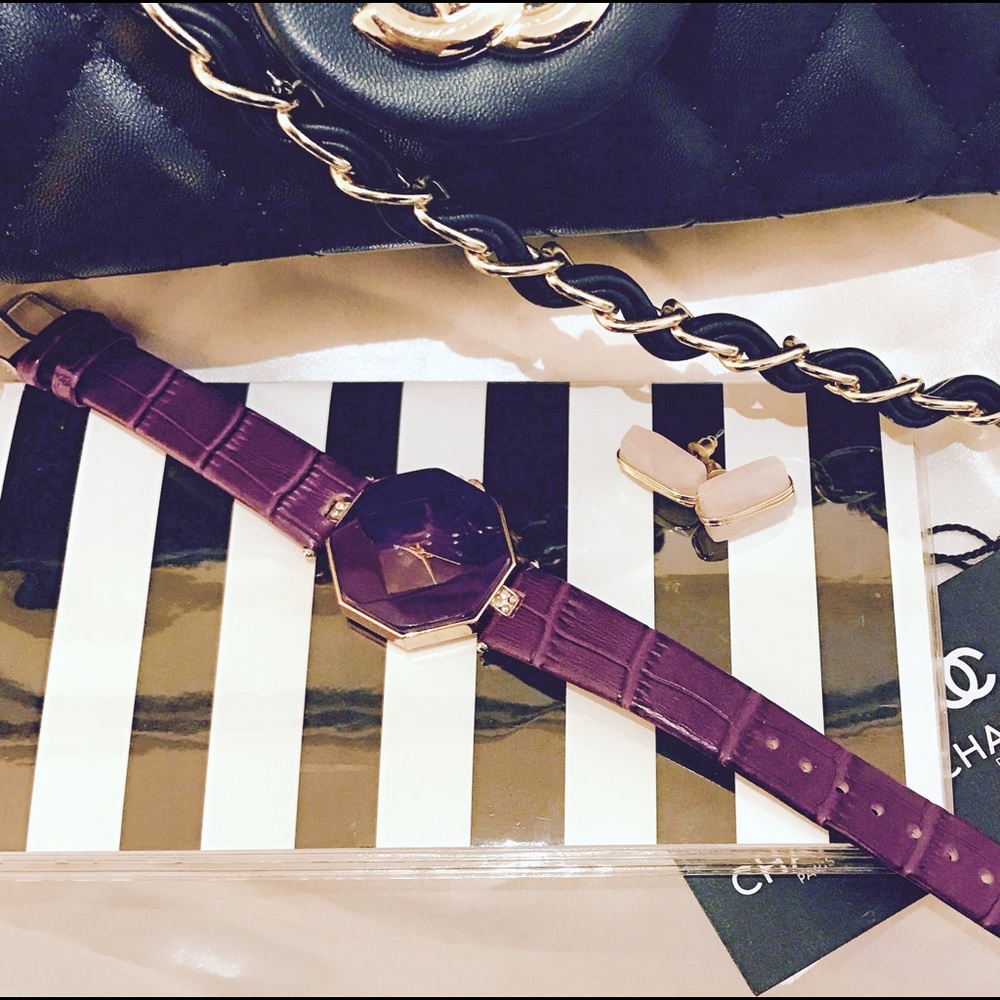 ✨SnakeSkin Dimond Face ladies watch✨