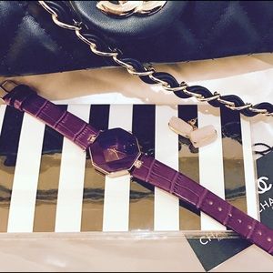 ✨SnakeSkin Dimond Face ladies watch✨