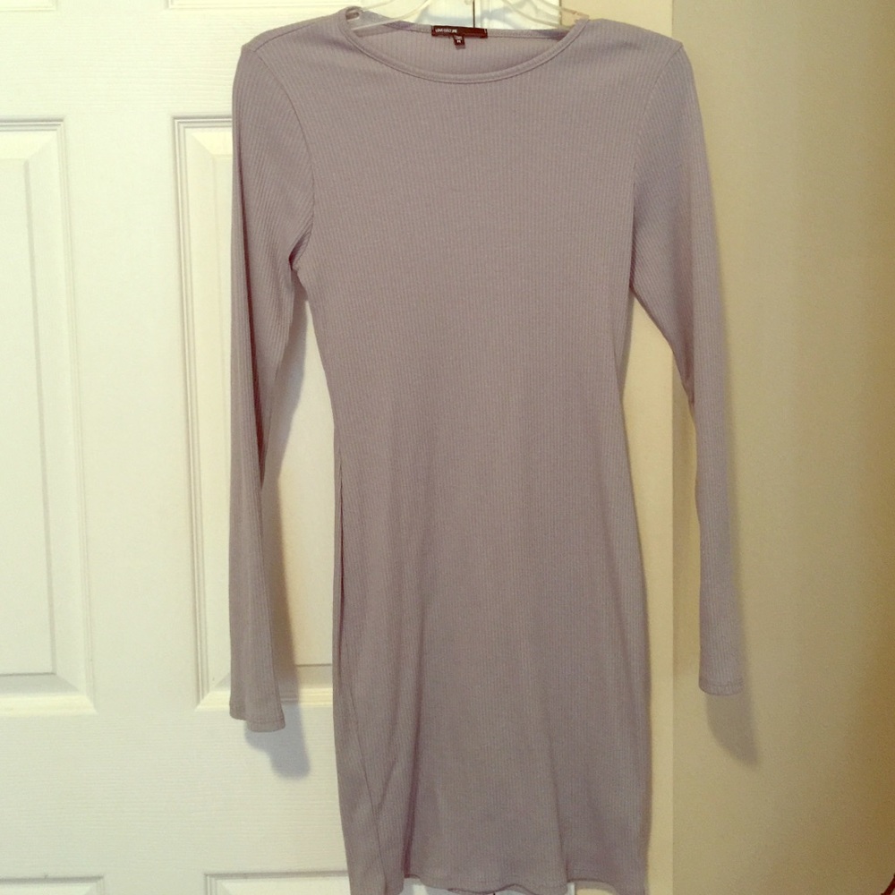 Light blue Fitted Dress