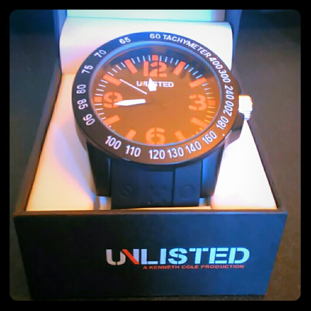 Unlisted Watch Black