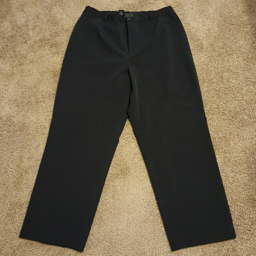 Rafaella black dress pants size 18w