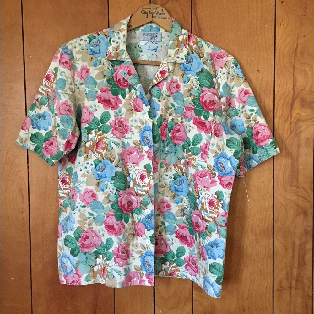Floral shirt vintage