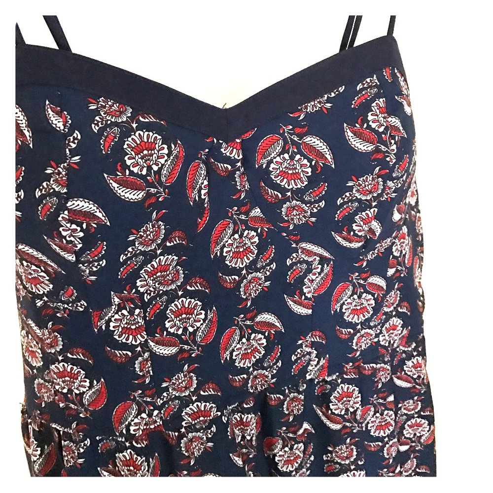 Xhilaration maxi dress with built in bra, size L.