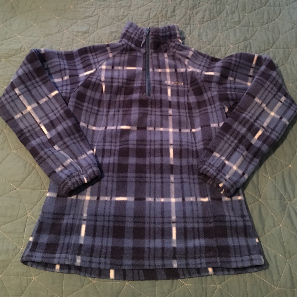 Columbia half zip sweatshirt