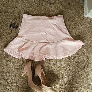 Pink skirt