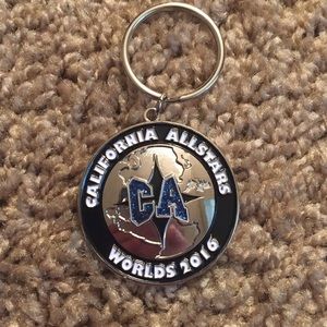 California Allstars worlds 2016 keychain