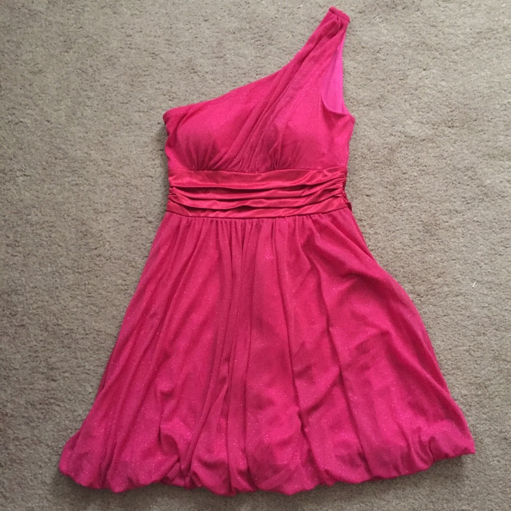Magenta Speechless Sparkly Dress