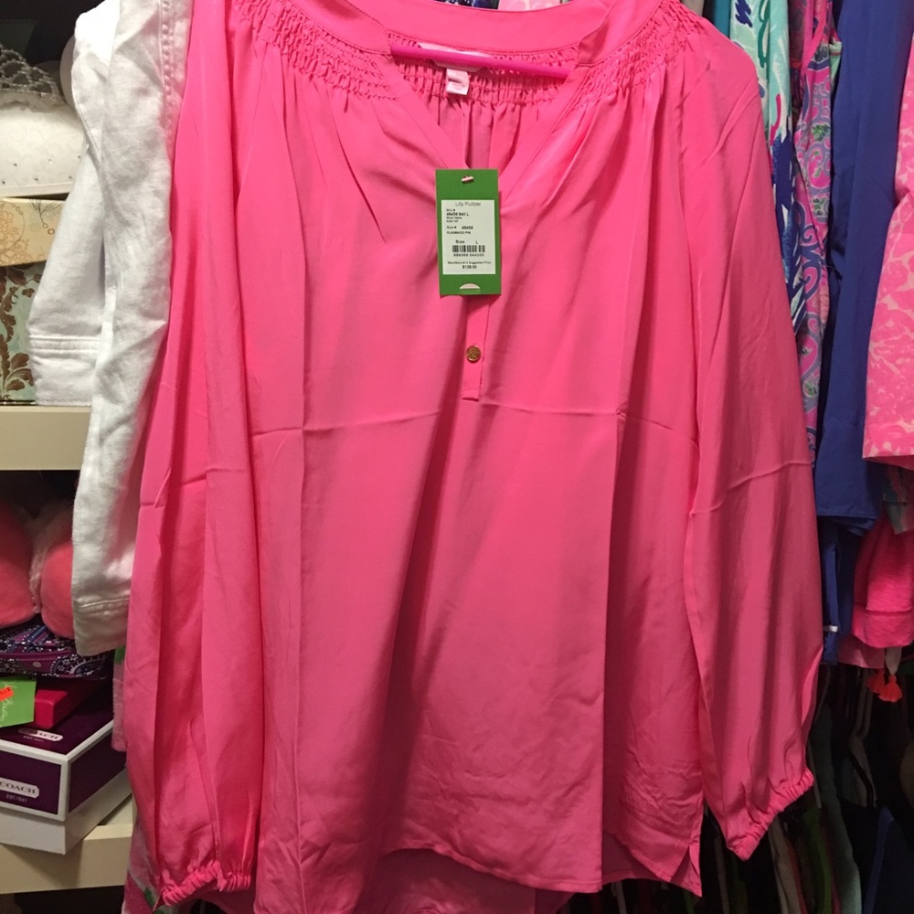 NWT Lilly Pulitzer Elsa - large - flamingo pink