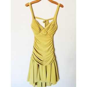arden b yellow dress