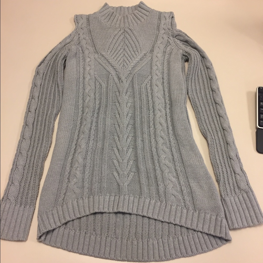 Cold Shoulder Sweater