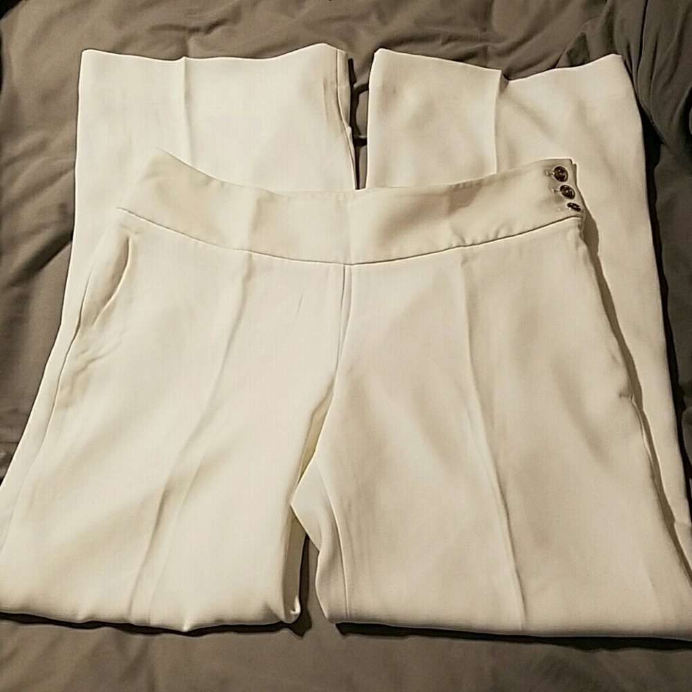 White dress pants
