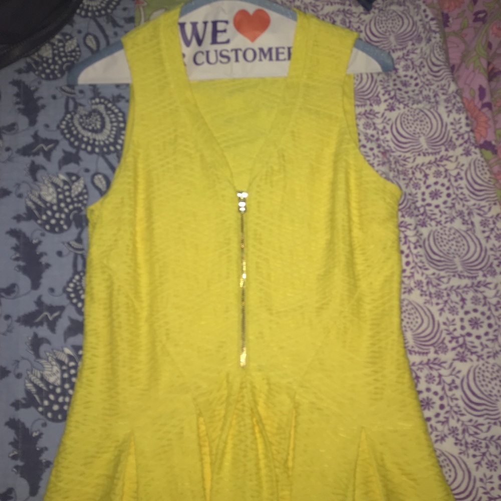 Guess Yellow Dress