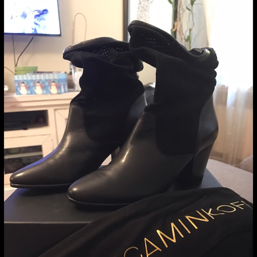 Rebecca Minkoff Leather Slouch Boots (7.5)