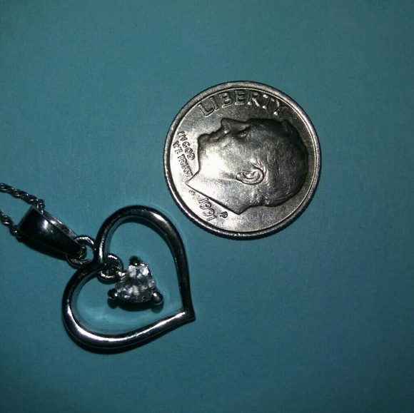 dangling heart diamond Kay Jeweler **Sale** - Picture 3 of 6