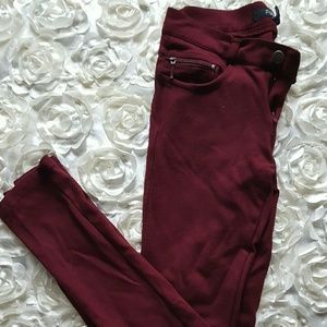 FLASH SALE!! Forever 21 Burgundy Skinny Pants