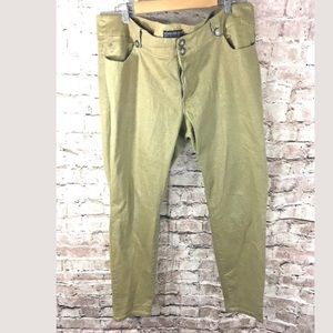 Forever 21+ Women Plus Size 20 Gold Glitter Pants