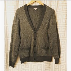 Size S Men's Gray Cardigan