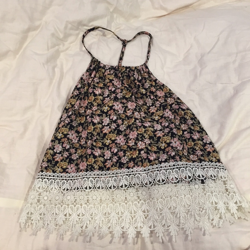floral tank top pacsun