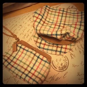 Coach hat and purse