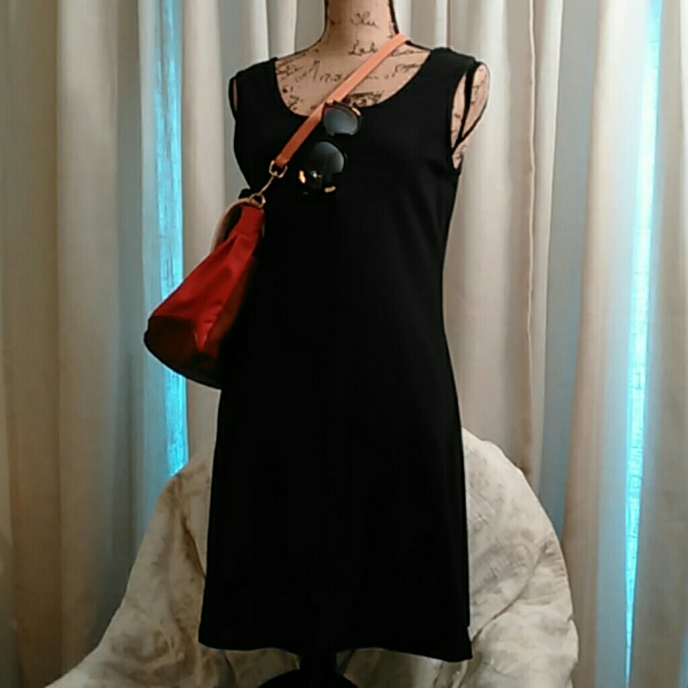 Chadwicks Black Sleeveless Dress (NWOT)
