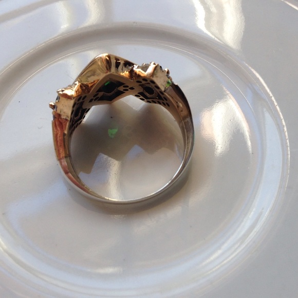 925 SILVER RING 6g - Sz 8.5 - Picture 3 of 4