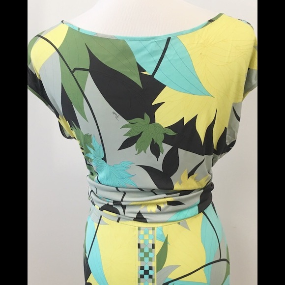Vintage Emilio Pucci Two Piece Skirt and Shirt Set - Picture 2 of 4