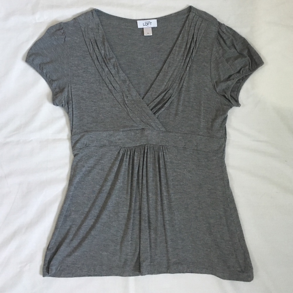 LOFT short-sleeved blouse, excellent condition