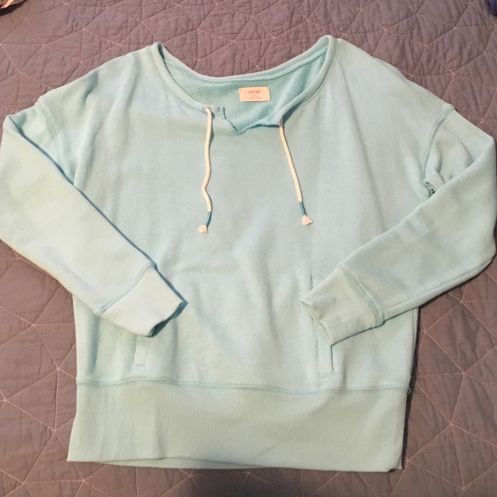 Light Blue Aerie sweatshirt