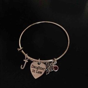 Daughter in law J bracelet