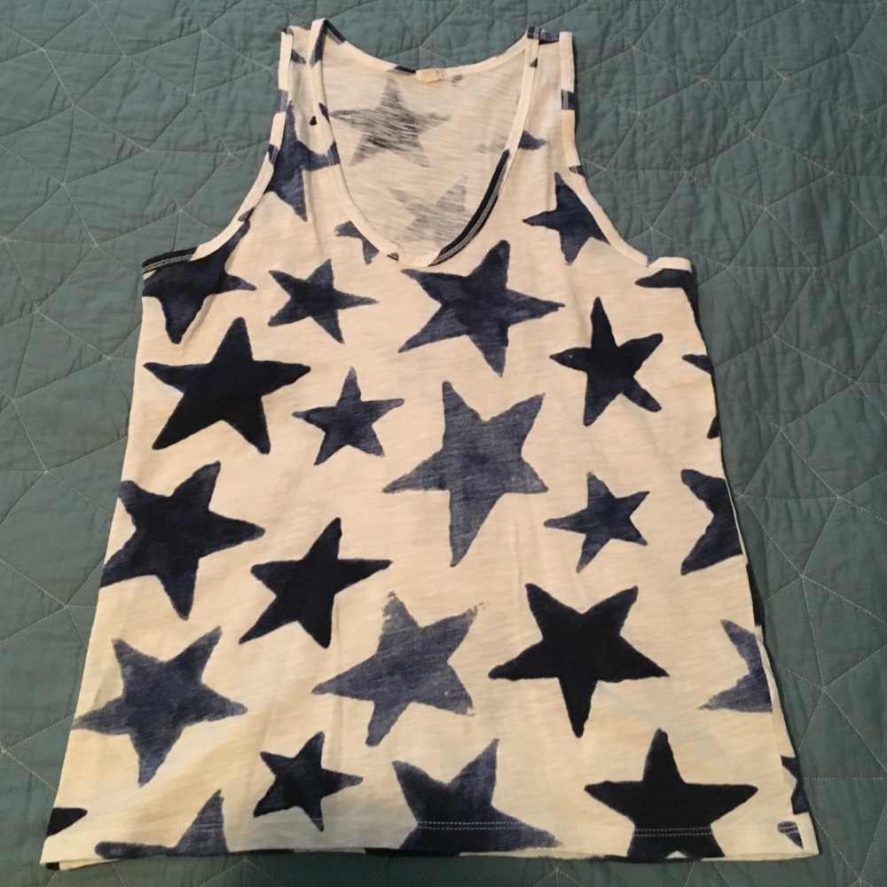 JCrew star tank top