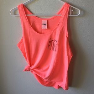 Love Pink crop top
