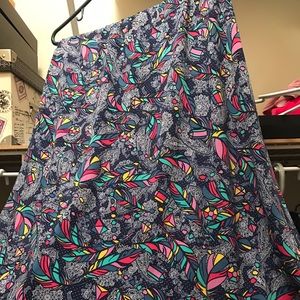 NWT Gorgeous LuLaRoe Maxi skirt in vibrant colors