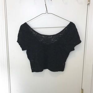 SOLD Lace Crop Top